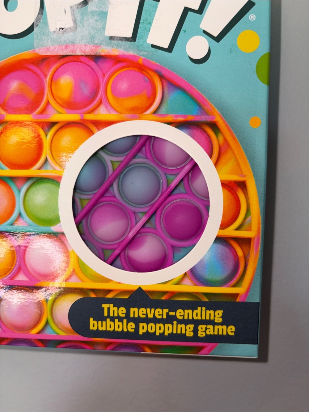 POP IT! Rainbow Bubble Popping Game New - Picture 2 of 4